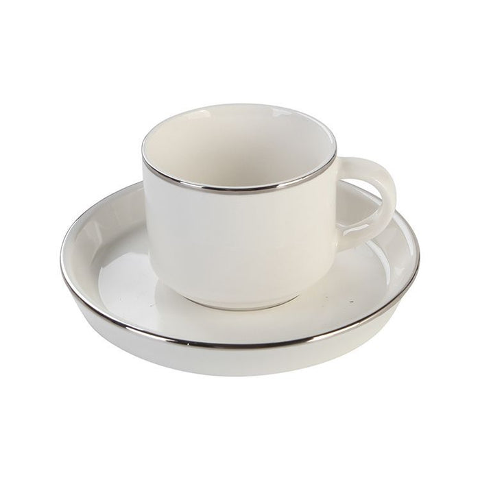 Bricard Lunel Espressoset Zilver - OSMAN Home Collection